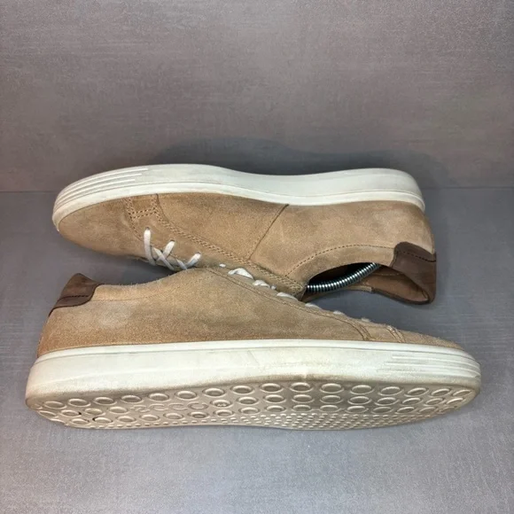 Ecco | Soft 7 Suede Shoes - Cream Tan ; Womens 9.5 - Picture 3 of 8